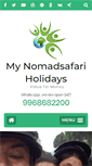 Mobile Screenshot of mynomadsafariholidays.com